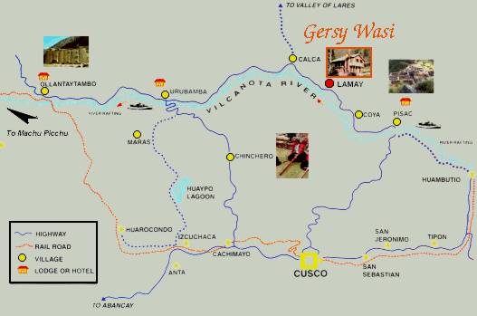 map sacred valley